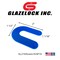 Glazelock 1/16" 2"L x 1 1/2"W 1/2" Slot, U-shaped Horseshoe Plastic Flat Shims Blue 1000pc/box GLZ15 - alternate 5